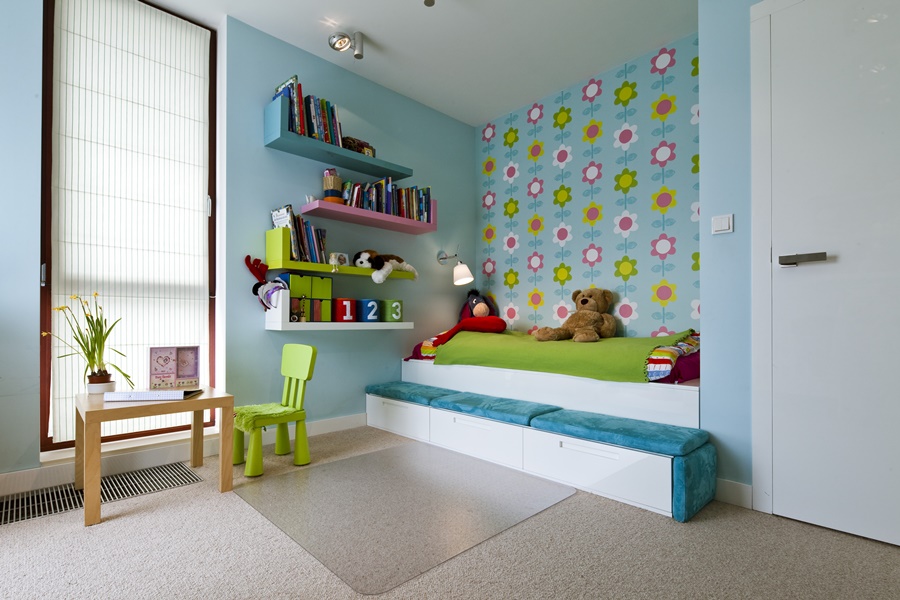 Kolorowy pokój dziecięcy - pokoje dla dzieci