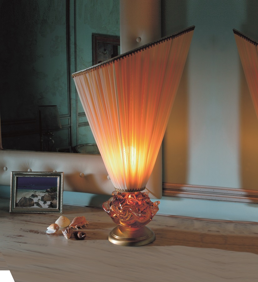 Lampa ze szkła Murano