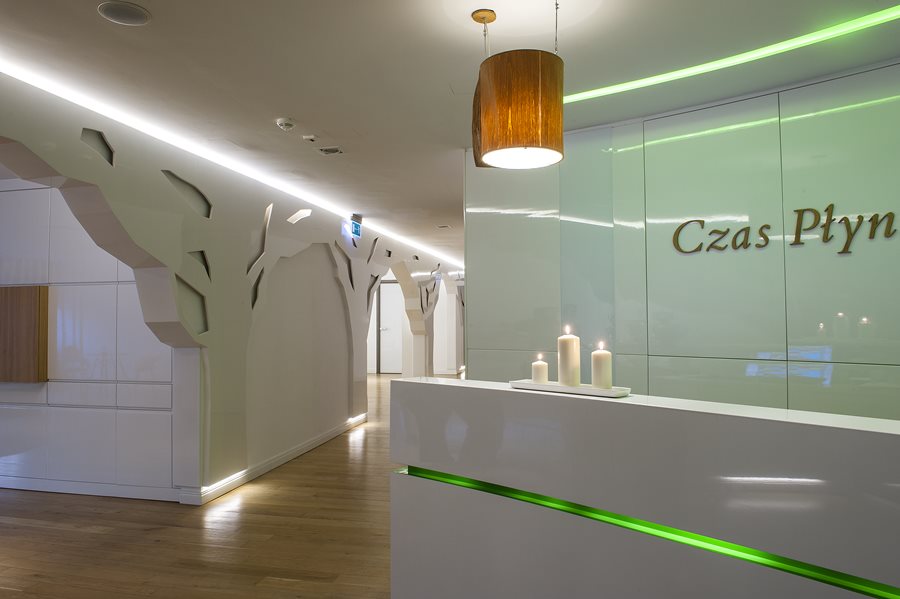 Nowoczesny salon spa