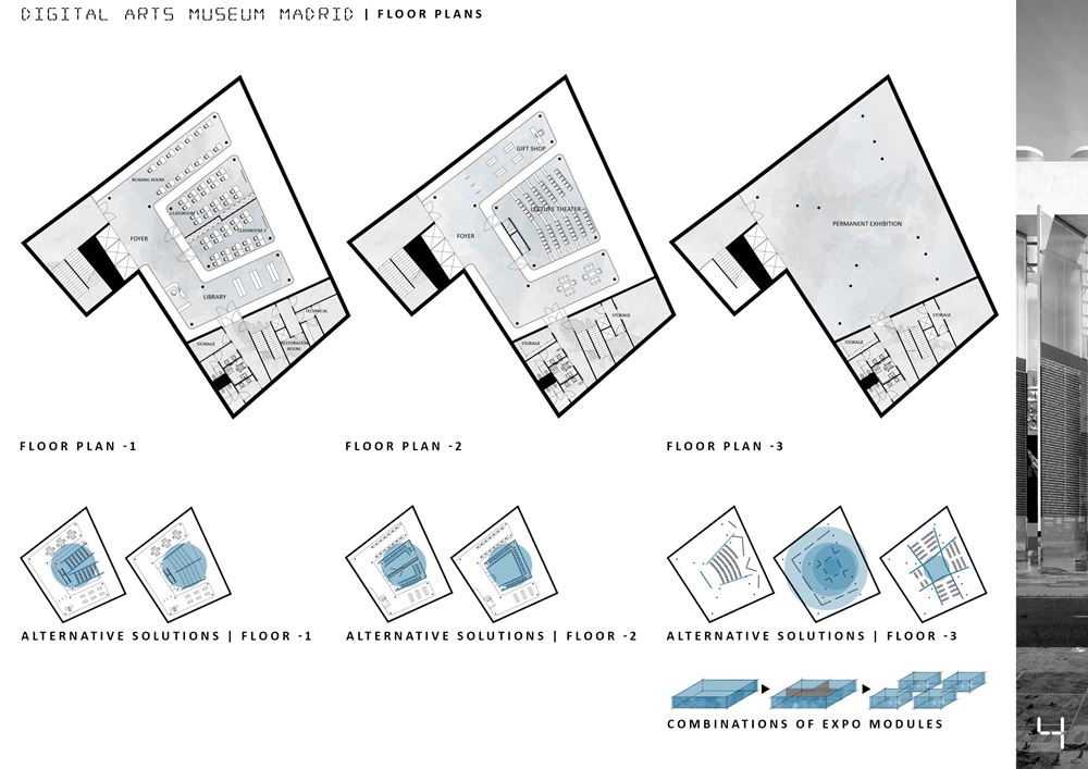 Konkurs architektoniczny Digital Arts Museum Madrid