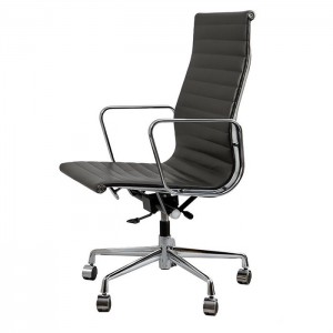 Krzesło biurowe Aluminium Chair EA 119 czarne