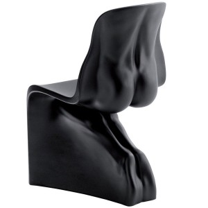 Chair HIM black casamania Fabio Novembre