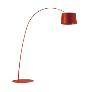 Lampa podłogowa Twiggy czerwona Foscarini