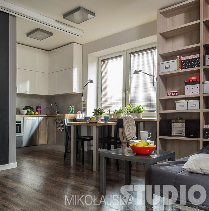 Salon Z Kuchnią W Małym Mieszkaniu Inspiracja Homesquare