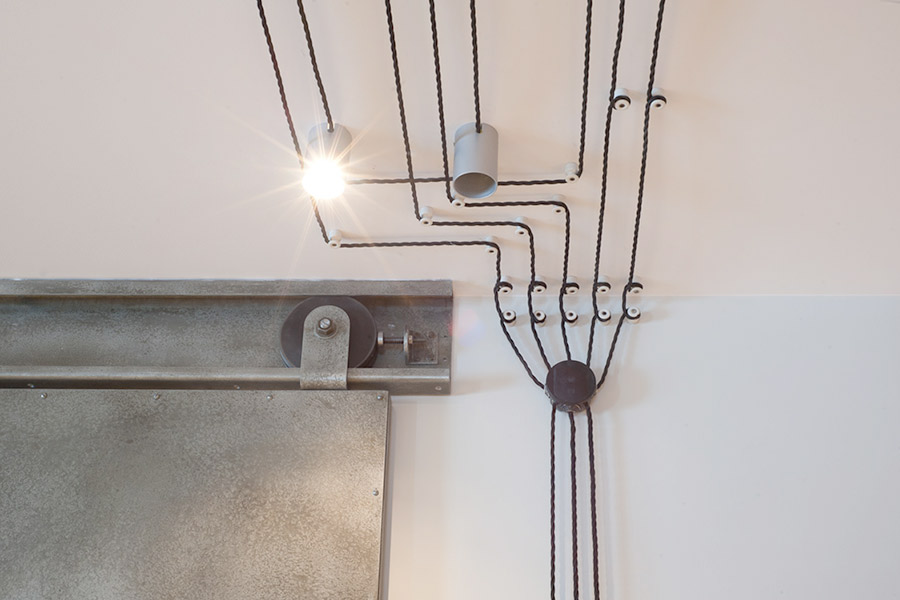 Styl industrialny w salonie 2
