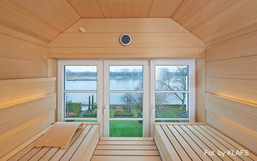 Nowoczesna sauna na poddaszu 1