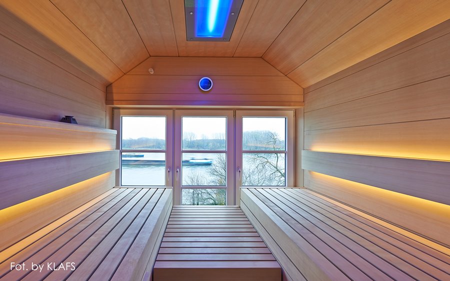 Nowoczesna sauna na poddaszu 2