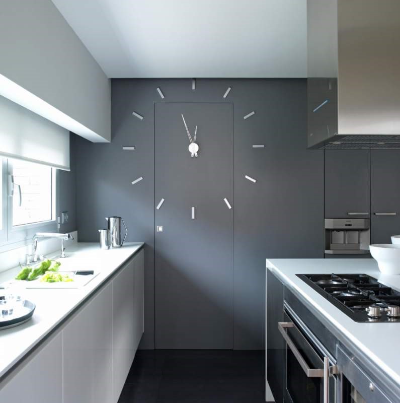 Oryginalny zegar w kuchni - Nomon