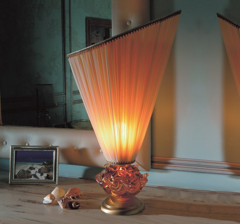 Designerska lampa ze szkła murano Il Paralume Marina