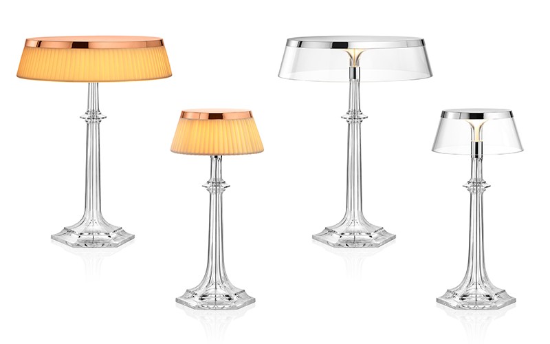 Designerskie lampy stołowe Bon Jur Versailles Philippe Starck warianty
