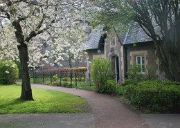 Domek i ogród w angielskim stylu