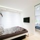 Biała sypialnia - styl nowoczesny