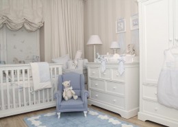 Pokój dla chłopca – łóżeczko niemowlęce
