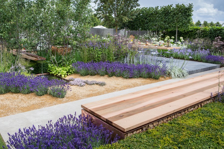 Nowoczesny ogród - Hampton Court Palace Flower Show - Inspiracja - HomeSquare