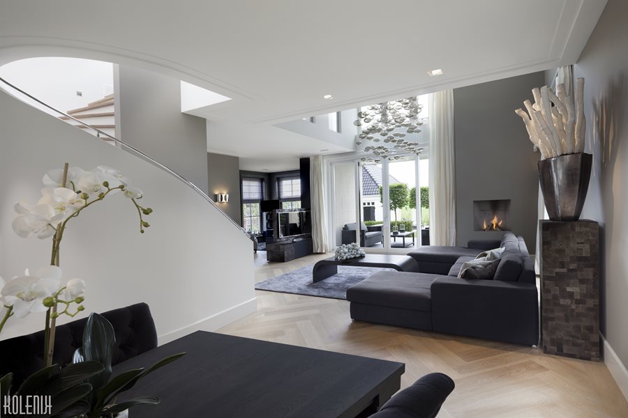 Luksusowy salon Duży salon