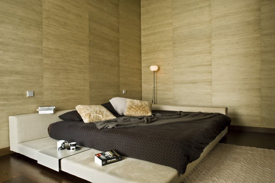 Minimalistyczna sypialnia w stylu ekologicznym