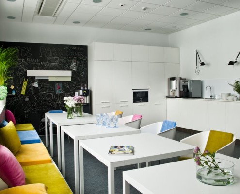 Aranżacja pomieszczenia socjalnego