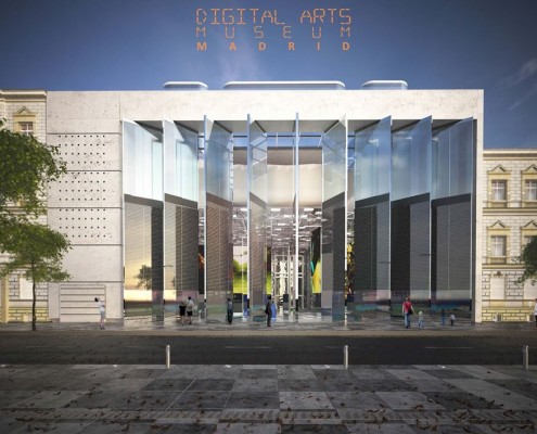 Konkurs architektoniczny Digital Arts Museum Madrid