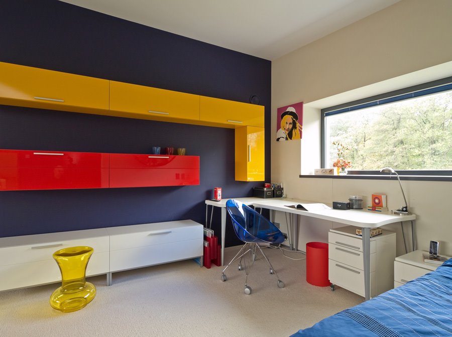 Kolorowy pokój dla nastolatka