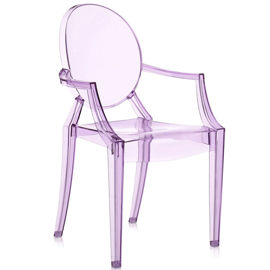 Lou Lou Ghost chair purple bimbi