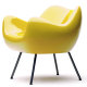 Fotel RM58 classic zolty