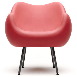 Fotel RM58 mat czerwony