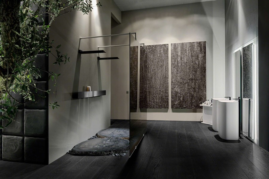 Pokój kąpielowy w minimalistycznym stylu