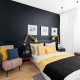 Kolorwa sypialnia w nowoczesnym stylu