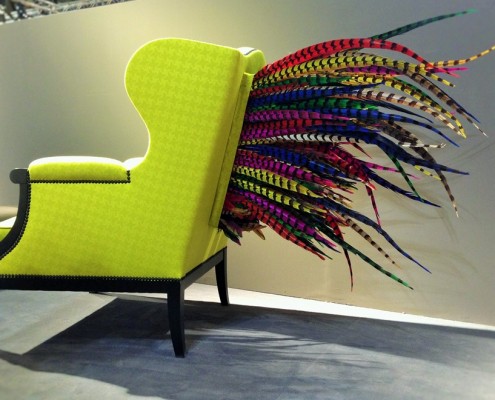 zjawiskowy fotel zaprezentowany podczas iSaloni 2015