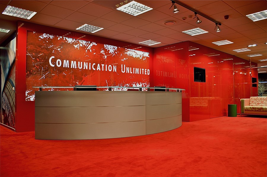Wnętrze agencji reklamowej Communication Unlimited