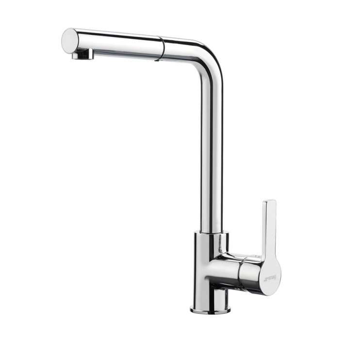 Bateria kuchenna SMEG MID1CR CLASSICA Bateria z wyciąganą końcówką SMEG MID1CR 8017709173609