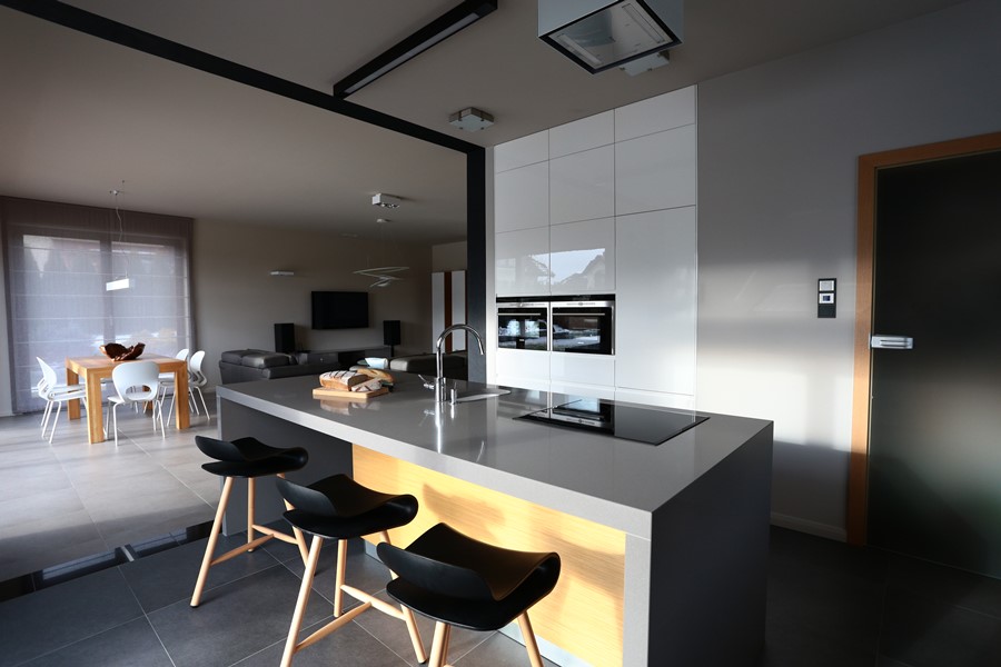 Kuchnia Z Wyspa Otwarta Na Salon Inspiracja Homesquare Kuchnia Z Wyspa Otwarta Na Salon Inspiracja Homesquare