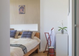 Mała sypialnia w mieszkaniu styl nowoczesny