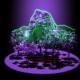 trójwymiarowy obraz drzew uzyskany dzięki systemowi G-LiHT opracowanemu w centrum Goddard'a / NASA