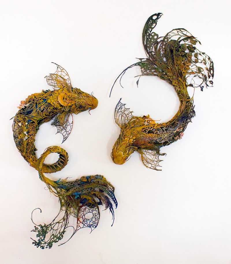 Surrealistyczne rzeźby zwierząt Ellen Jewett 8