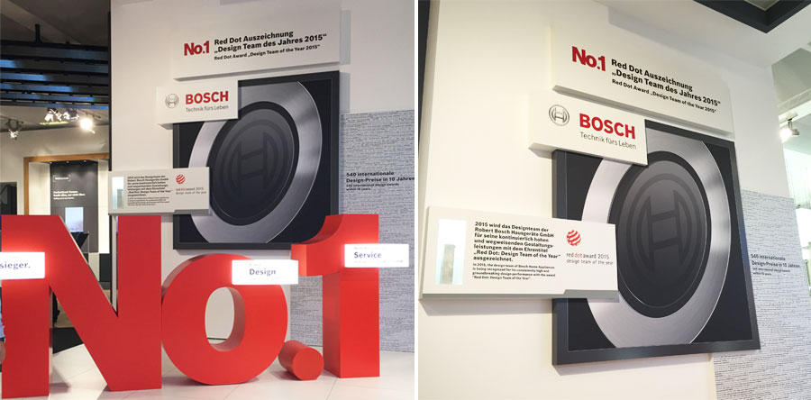 Bosch Red Dot Design 2015 IFA 2015
