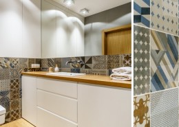 Oryginalne płytki do łazienki pracowania Dragon Art