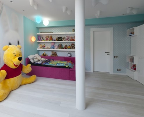 Kolorowy pokój dla dziewczynki Minimoo