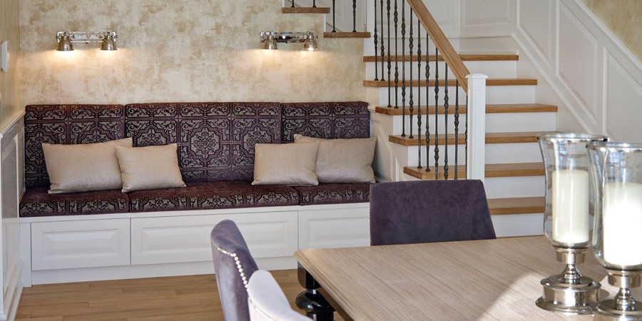 Otwarta jadalnia w stylu modern classic 2