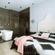 Sypialnia z kącikiem kąpielowym Poco Design