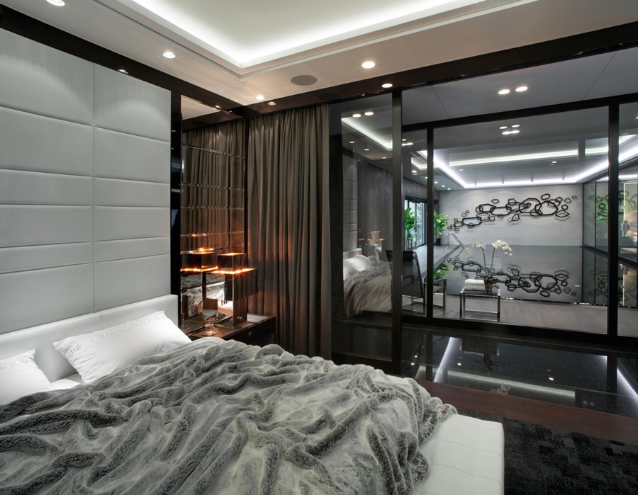 Przytulna sypialnia w nowoczesnym stylu pikęne wnętrza