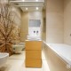 Nowoczesna łazienka w jasnym beżu hola Design