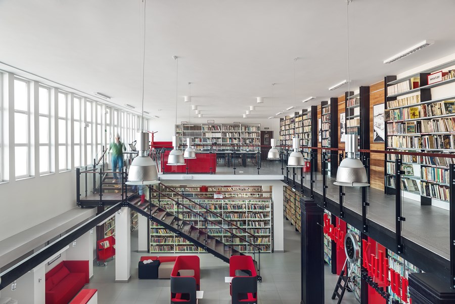 Stacja Kultura Jan Sikora Biblioteka Rumia - projekt dworca