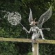Druciana rzeźba ogrodowa Robin Wight