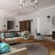 Nietuzinkowy salon w naturalnych kolorach USZOK