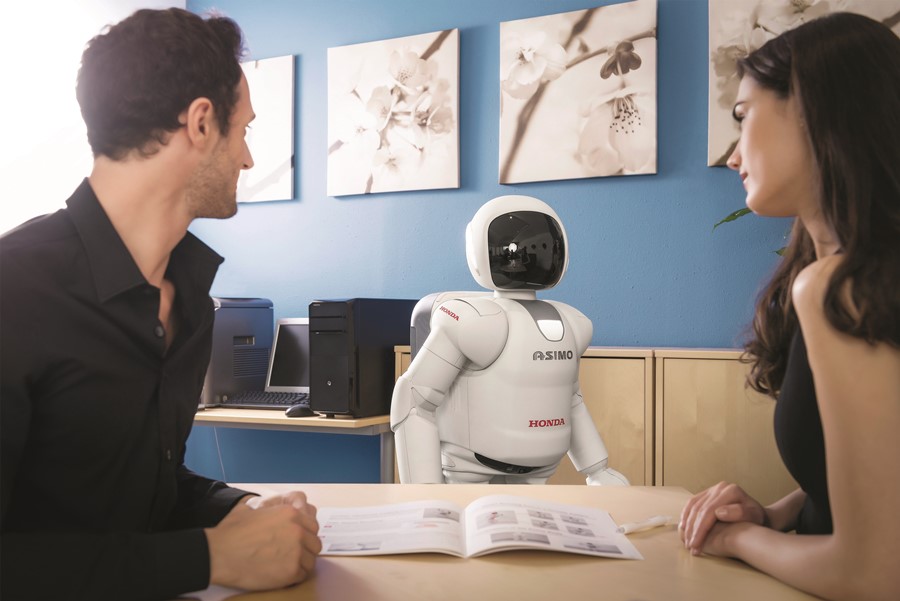 Robot Asimo Robot Asimo nowoczesny robot
