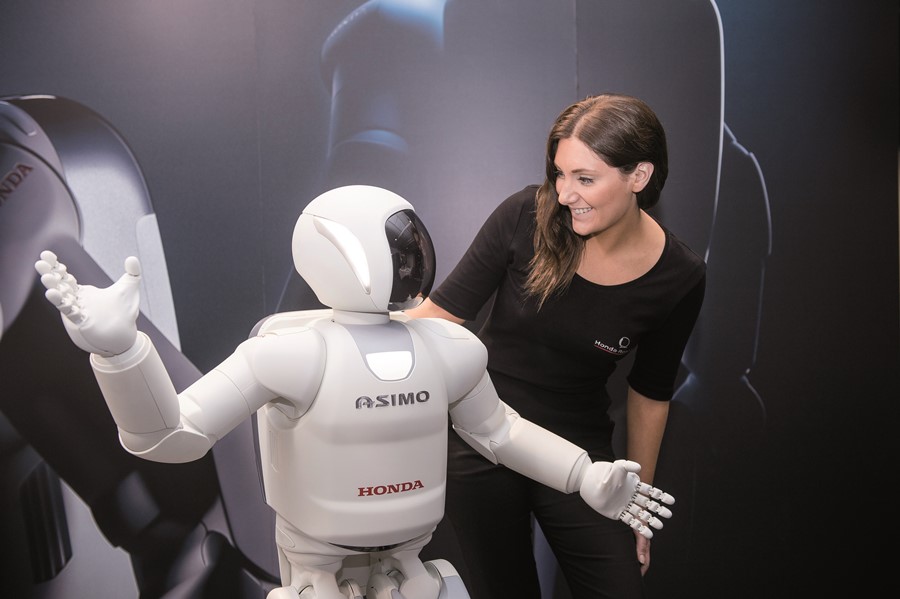 Robot humanoidalny Asimo Robot humanoidalny Asimo firmy Honda