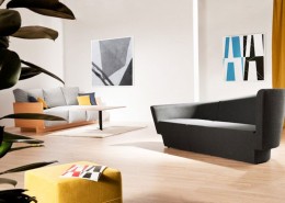 Sofa w salonie według Tomka Rygalika