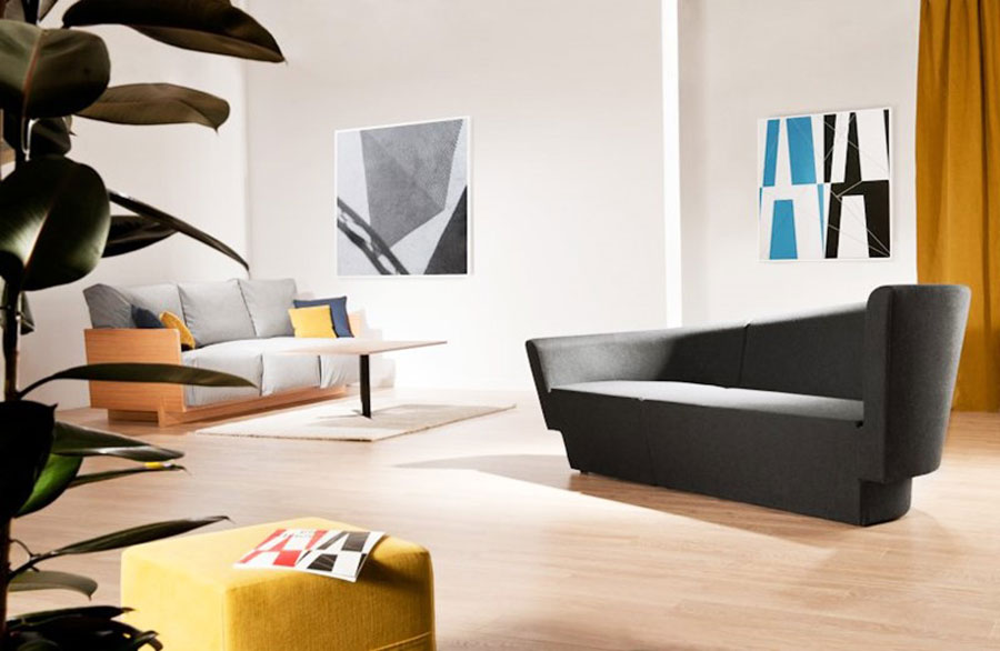 Sofa w salonie Sofa w salonie według Tomka Rygalika