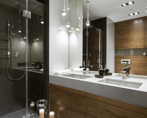 Drewniane meble łazienkowe w nowoczesnej formie Hola Design